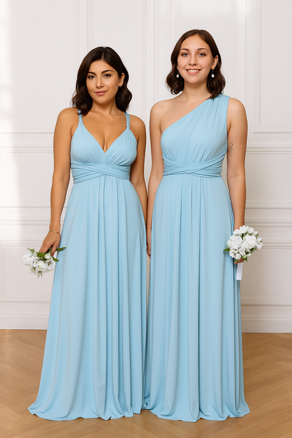 Robe Longue Olympia – Dos Nu & Multi-positions