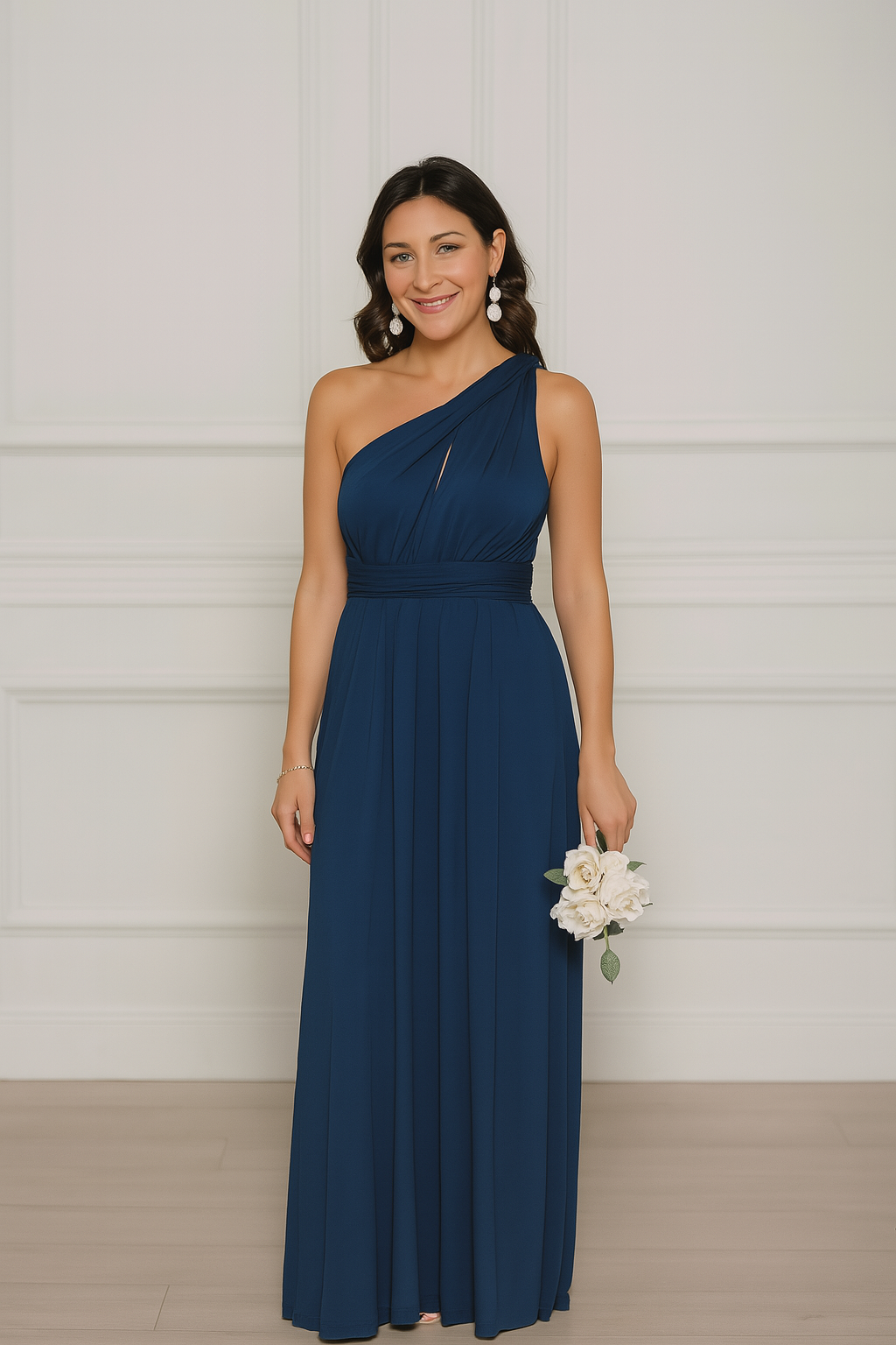 Robe Longue Olympia – Dos Nu & Multi-positions